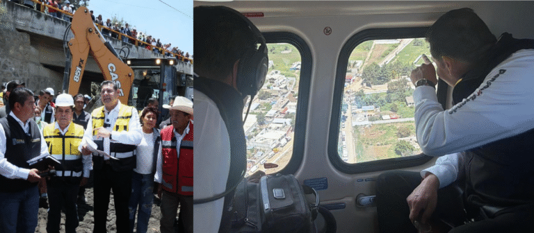 Armenta Mier anuncia apoyos y obras preventivas tras afectaciones por lluvias en Ciudad Serdán