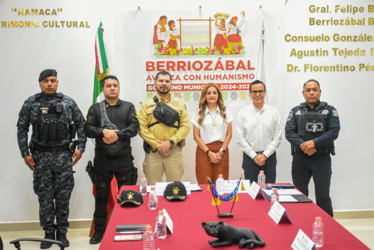 Berriozábal fortalece la seguridad con la presentación del nuevo Mando Único Municipal