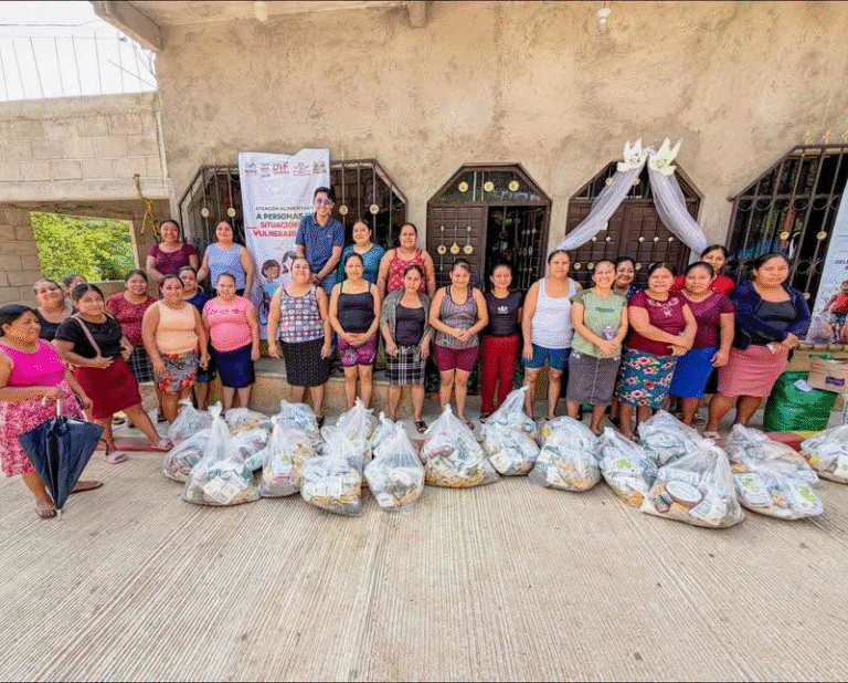 Berriozábal entrega apoyos alimentarios a familias en comunidades de alta vulnerabilidad