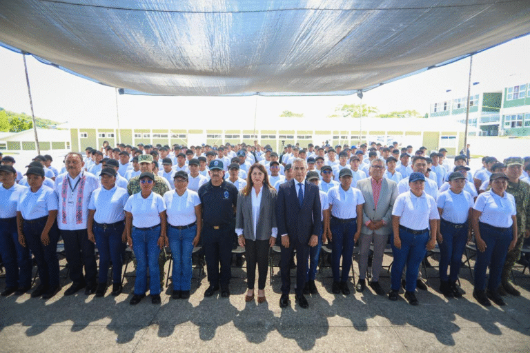 Gobernadora de Morelos destaca compromiso de 131 cadetes que inician formación policial