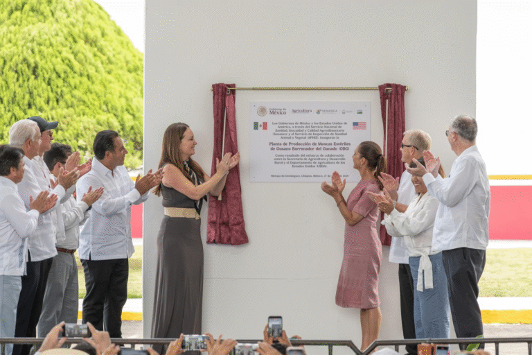 Desde Chiapas, Claudia Sheinbaum refrenda su compromiso con el campo, la cooperación internacional y la soberanía alimentaria