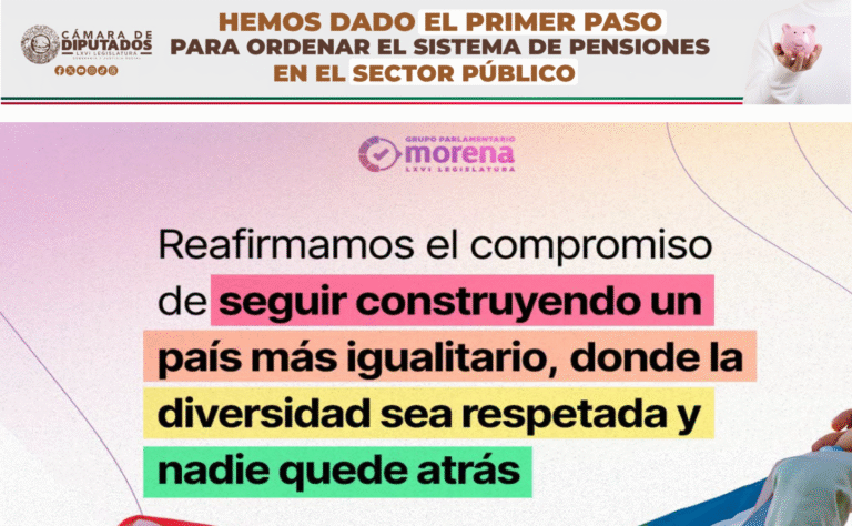 Morena en la Cámara de Diputados refrenda compromiso con la igualdad, el respeto y la inclusión
