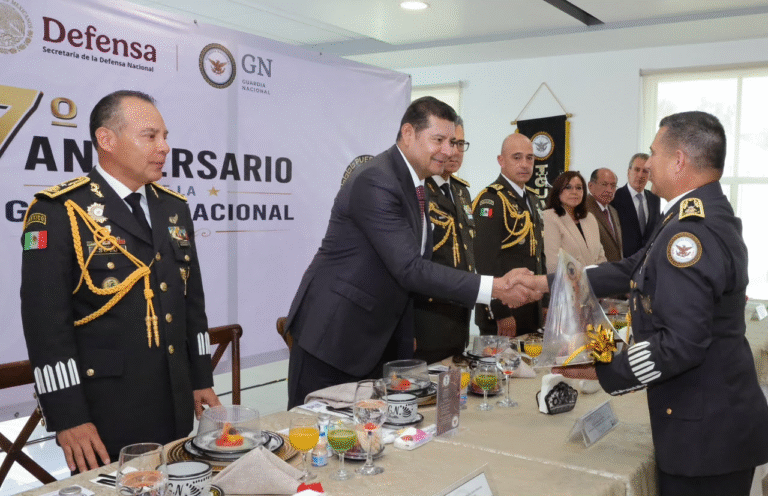 Puebla refrenda respaldo a la Guardia Nacional en su séptimo aniversario