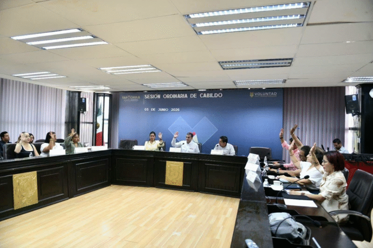 Yamil Melgar encabeza Sesión Ordinaria de Cabildo en Tapachula para fortalecer acuerdos municipales