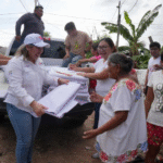 DIF Yucatán mantiene atención permanente a familias afectadas por lluvias en el sur de Mérida