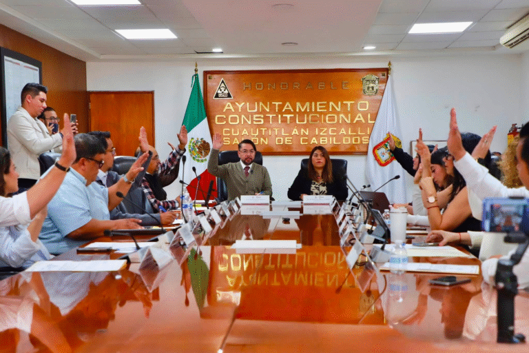 Ayuntamiento de Cuautitlán Izcalli recibe informes trimestrales de comisiones municipales