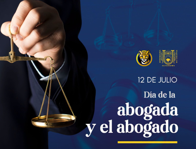 UNACH reconoce la labor de las y los abogados en su día