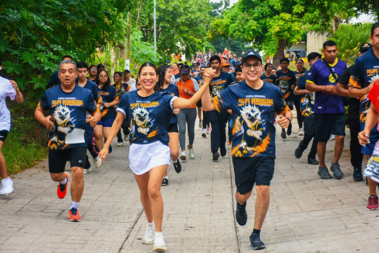 Berriozábal impulsa el deporte con la Primera Gran Carrera Urbana “Somos Águilas”