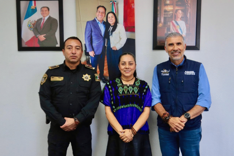 Ángel Torres fortalece coordinación institucional para reforzar la seguridad en Tuxtla