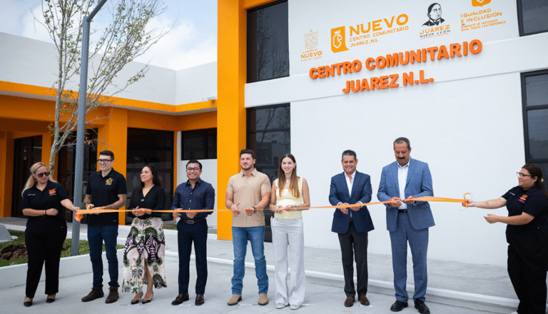Samuel García y Mariana Rodríguez inauguran Centro Comunitario Santa Isabel para impulsar el desarrollo social en Juárez