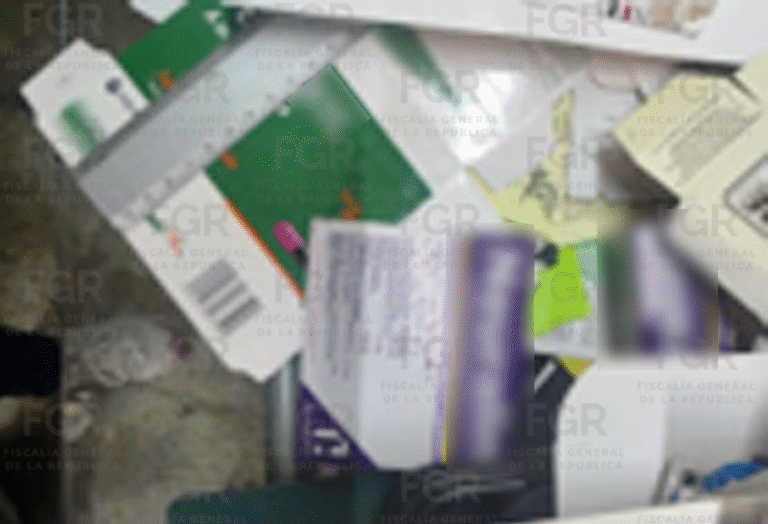FGR vincula a proceso a dos personas detenidas con drogas, clonazepam y cartuchos en la Ciudad de México