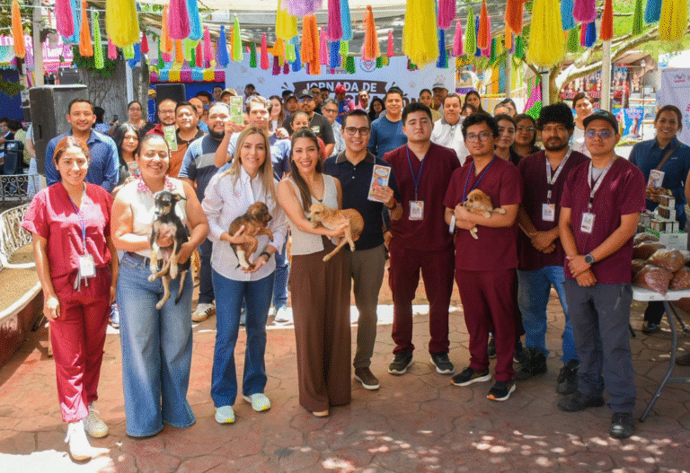 Concluye con éxito jornada gratuita de salud animal en Berriozábal