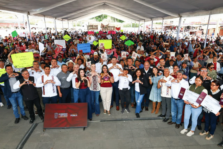 San Pedro Cholula fortalece apoyo al campo, educación y desarrollo comunitario junto al Gobierno de Puebla