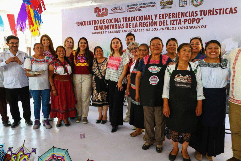 San Pedro Cholula fortalece promoción de la cocina tradicional y turismo comunitario en la región Izta-Popo