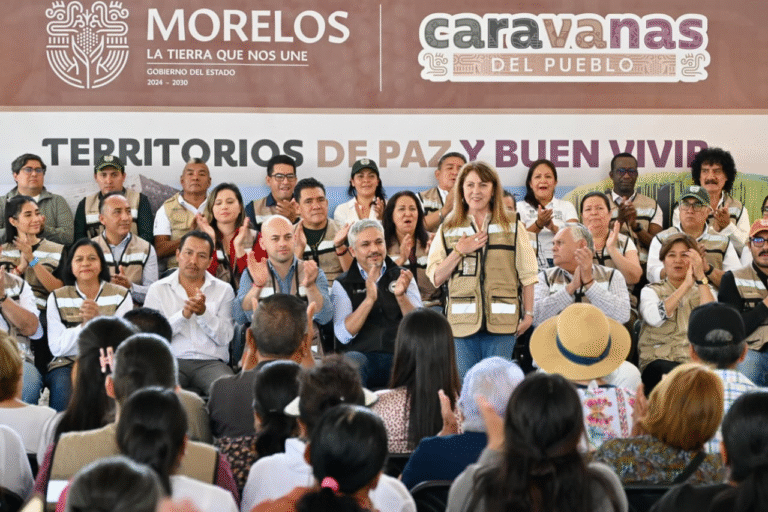 Margarita González Saravia llama a reconstruir el tejido social desde las comunidades de Morelos