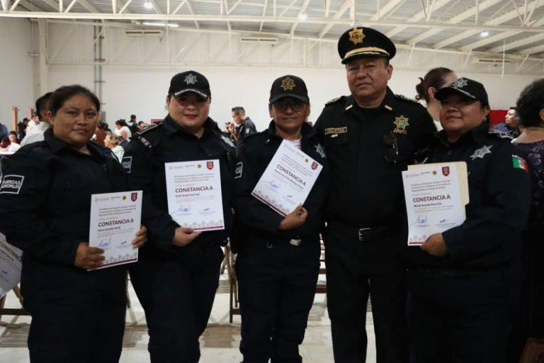 Yucatán fortalece atención a violencia de género con capacitación a mil 457 policías municipales