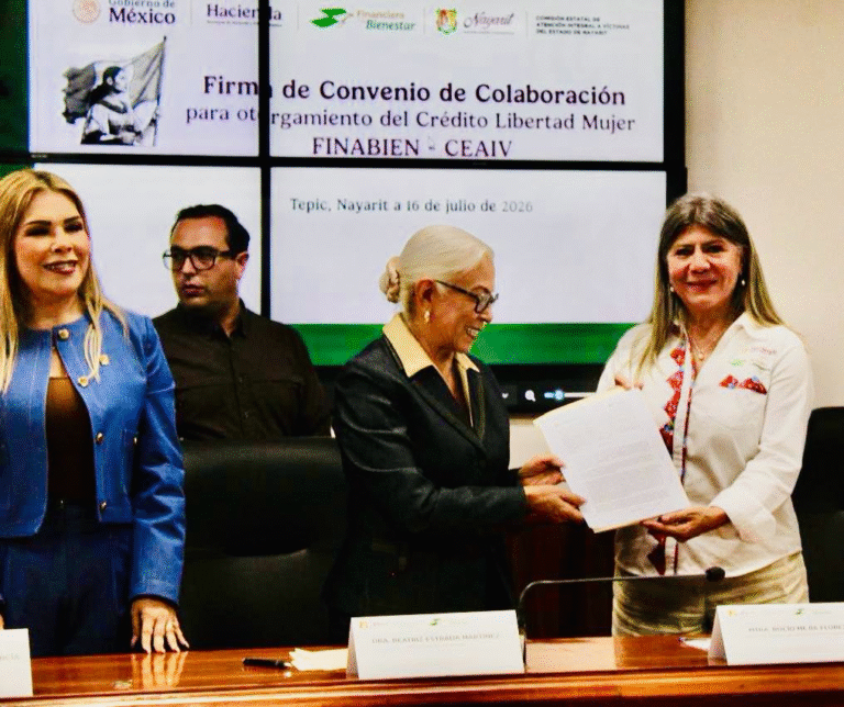 FINABIEN fortalece alianzas para impulsar el desarrollo económico de mujeres y emprendedores en Nayarit