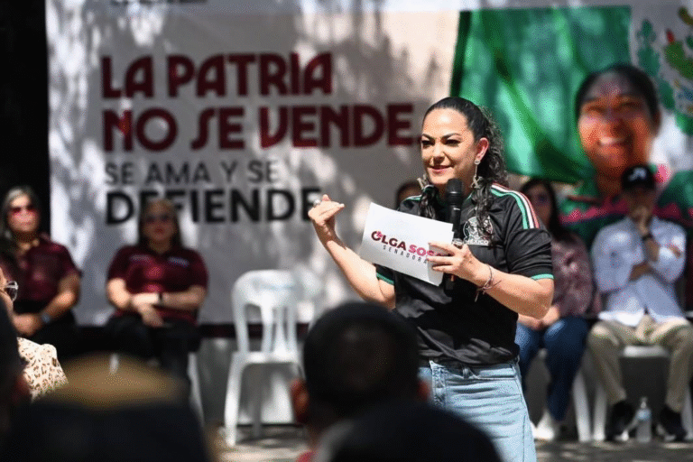 Olga Sosa llama desde Camargo a defender la soberanía y fortalecer la participación ciudadana