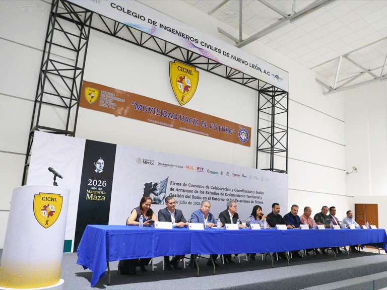Nuevo León y SEDATU impulsan estudios de movilidad para desarrollo del Tren del Norte