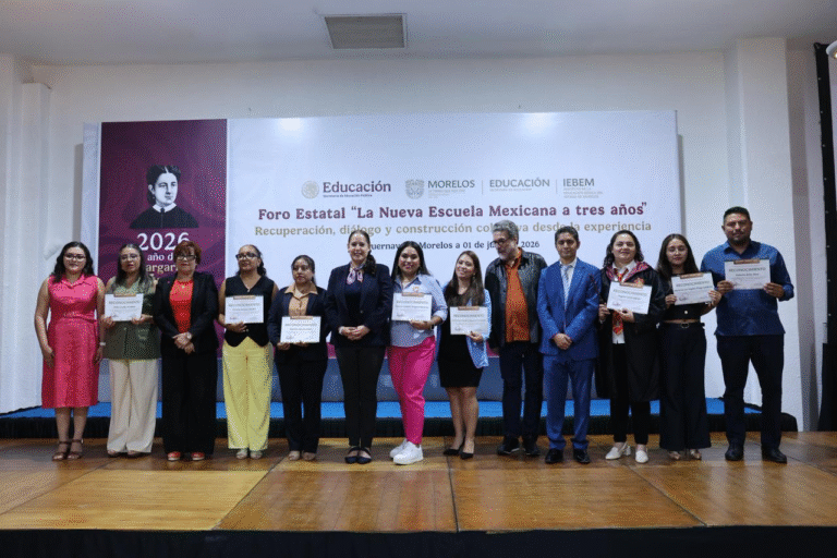 Morelos aporta experiencias docentes para fortalecer la Nueva Escuela Mexicana