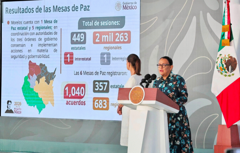 Gobierno de México fortalece atención a las causas de la violencia en Morelos