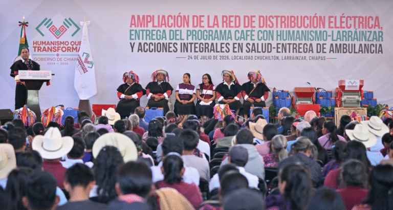 Eduardo Ramírez fortalece el bienestar de las familias de Larráinzar con obras y apoyos