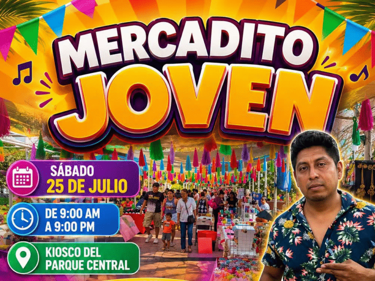 Berriozábal invita al Mercadito Joven para impulsar el talento local