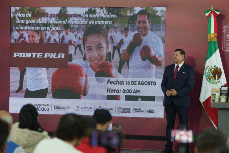 Puebla impulsa el deporte como herramienta para formar campeonas, campeones y agentes de cambio
