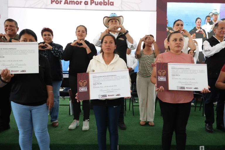 Alejandro Armenta fortalece el bienestar en Quecholac con más obras comunitarias para las familias