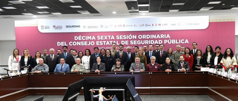 Cuautitlán Izcalli fortalece coordinación en seguridad durante sesión del Consejo Estatal