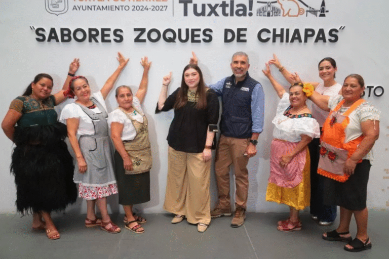 Ángel Torres impulsa la gastronomía y tradiciones de Chiapas con la Feria “Sabores Zoques”