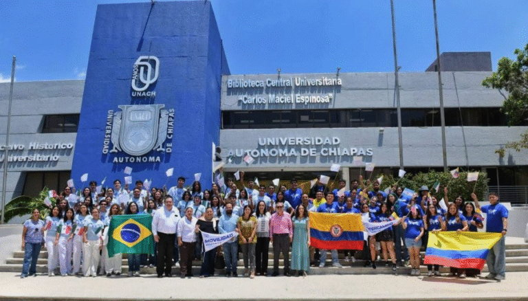UNACH impulsa la formación internacional de 75 estudiantes con programa de movilidad académica