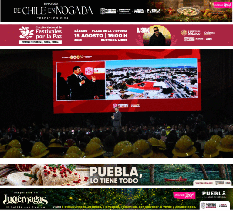 Alejandro Armenta: “600 es el ritmo de la transformación” que construye el futuro de Puebla