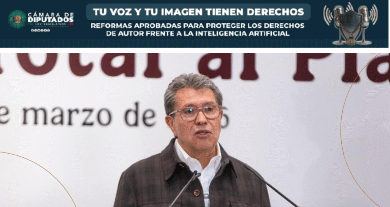 Ricardo Monreal respalda estrategia de seguridad de Sheinbaum y llama a confiar en las Fuerzas Armadas