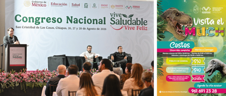 Eduardo Ramírez destaca la prevención como clave para una vida saludable en Chiapas