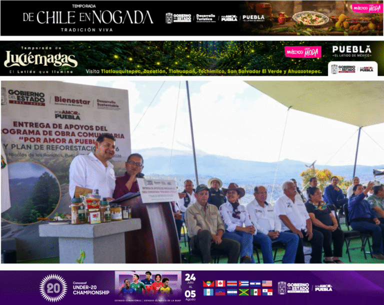 Obra Comunitaria impulsa turismo y desarrollo en San Nicolás de los Ranchos: Alejandro Armenta