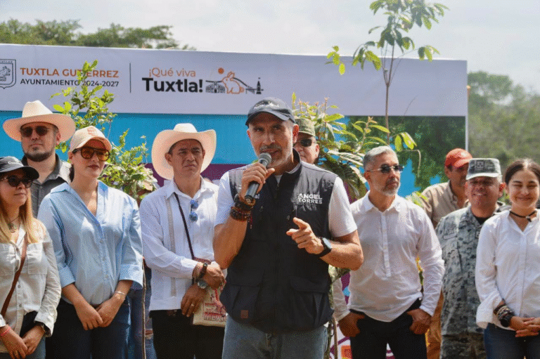 Tuxtla se suma a la Jornada Nacional de Reforestación con meta de 8 mil árboles