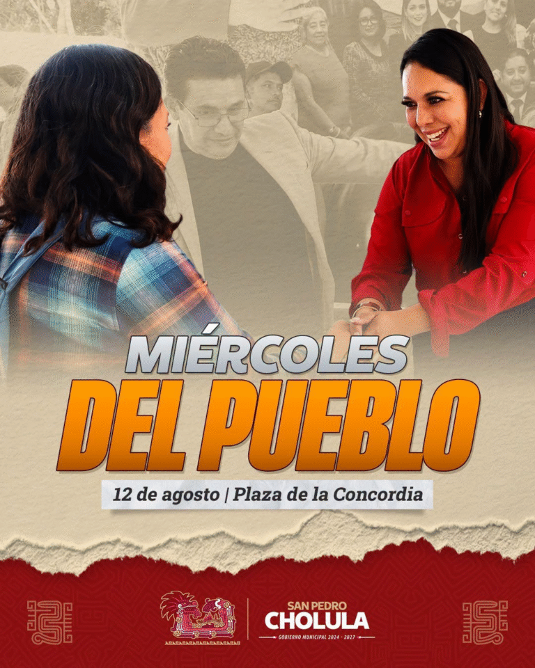 Gobierno de Cholula acerca atención ciudadana con el “Miércoles del Pueblo”