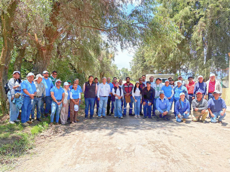 San Martín Texmelucan impulsa limpieza y reforestación en la ribera del río Atoyac