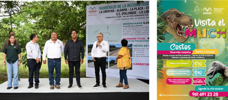 Arranca reconstrucción del camino La Libertad-Aldama con inversión de más de 10.8 millones de pesos