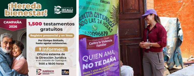 Cuautitlán Izcalli impulsa campaña contra la violencia familiar en Infonavit Norte