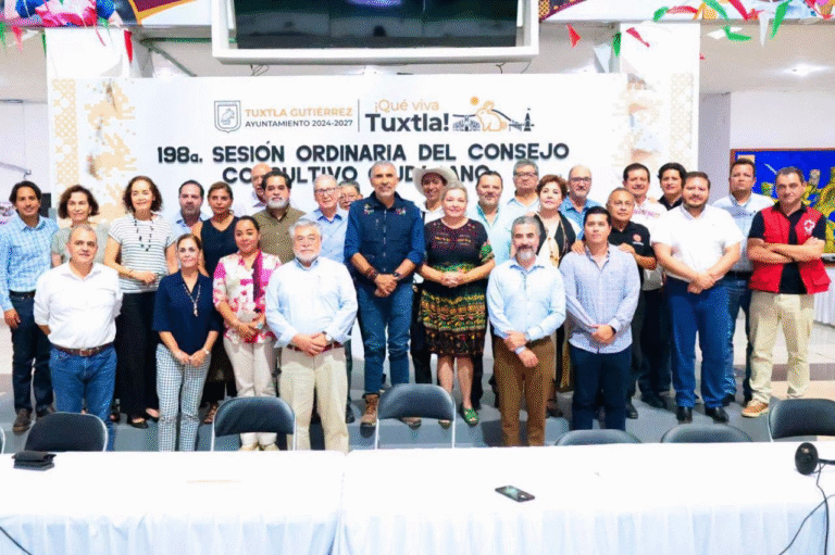 Consejo Consultivo Ciudadano analiza avances del segundo año de administración en Tuxtla