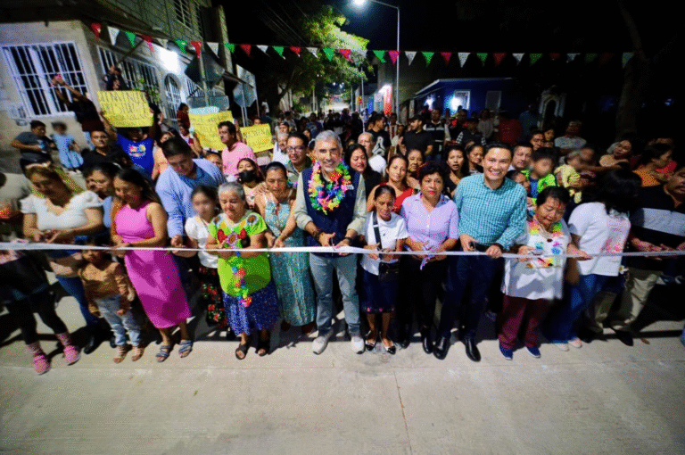 Calles Felices concluye nueva vialidad en la colonia Las Granjas