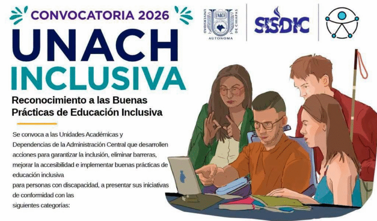 UNACH busca proyectos que impulsen una universidad sin barreras para las personas con discapacidad