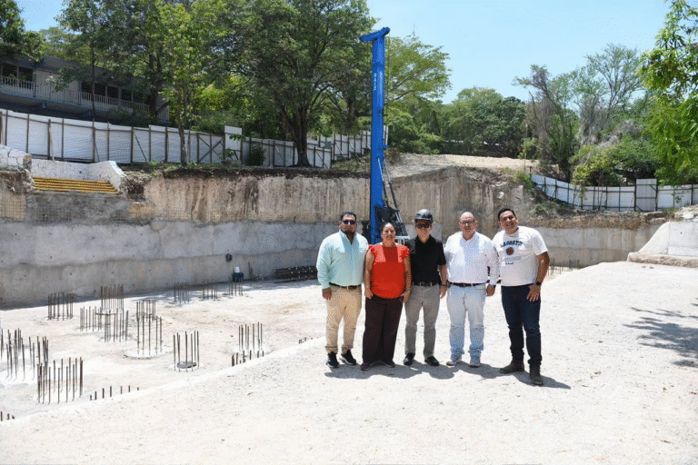 UNACH avanza en la construcción de un edificio de cinco niveles para Tecnologías Digitales Aplicadas