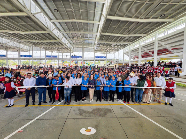 Más infraestructura para aprender, convivir y hacer deporte en Atlatlahucan