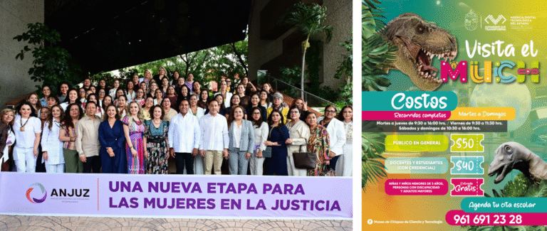 Eduardo Ramírez recibe en Chiapas a juzgadoras de todo el país y reconoce el liderazgo de Jazmín Robles Cortés