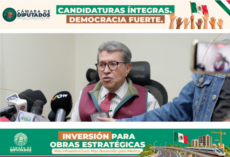 Ricardo Monreal prevé aprobar el Presupuesto 2027 del 9 al 13 de noviembre