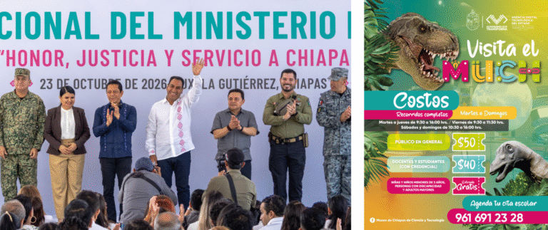 Eduardo Ramírez anuncia aumento salarial para trabajadores de la Fiscalía de Chiapas