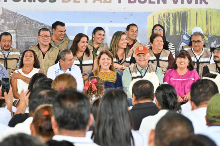 Margarita González Saravia lleva servicios gratuitos a comunidades de Temoac con las Caravanas del Pueblo